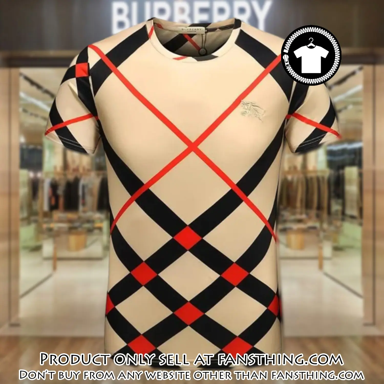 Burberry new logo luxury brand unisex tshirt outfit for men women fst5836816